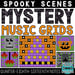 Spooky Mystery Music Grids - Quarter, Eighth and Sixteenth Notes